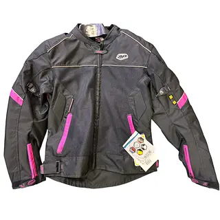 Chaqueta Proteccion Neg/ Fucsia Talla M