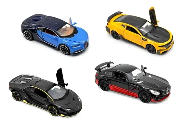 Coche Bebe Juguete Metalico Ref 918-3