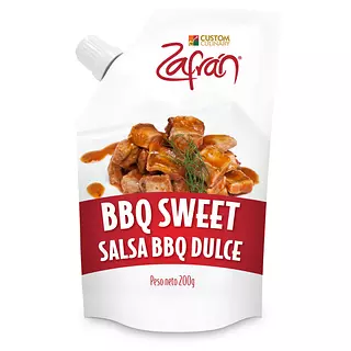 Salsa Bbq Sweet Zafran 200 G