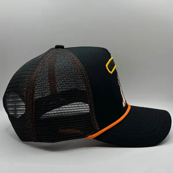 King Negra Cordón Naranja