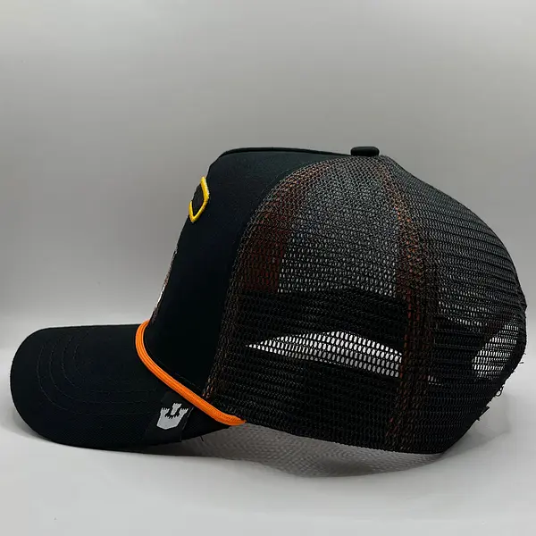 King Negra Cordón Naranja