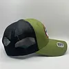 Gorra Verde Malla Negra