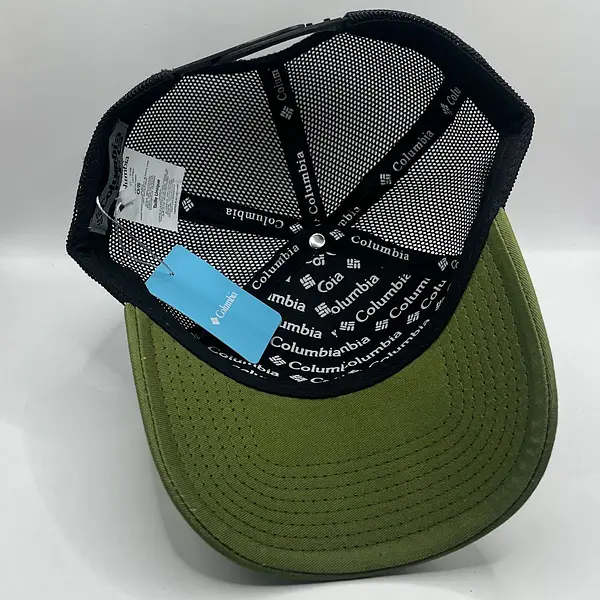 Gorra Verde Malla Negra