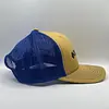 Gorra Columbia Amarilla Malla Azul