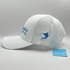 Gorra Columbia Blanca Letras Azul Cielo