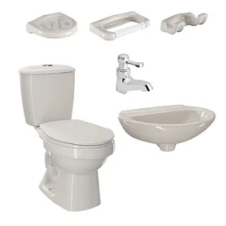 Combo Laguna Sin Pedestal Bone