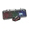 Combo Teclado Y Mouse Gamer Metal T25 Con Soporte