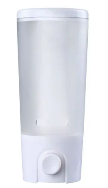 Dispensador De Jabón Plástico Blanco Tau