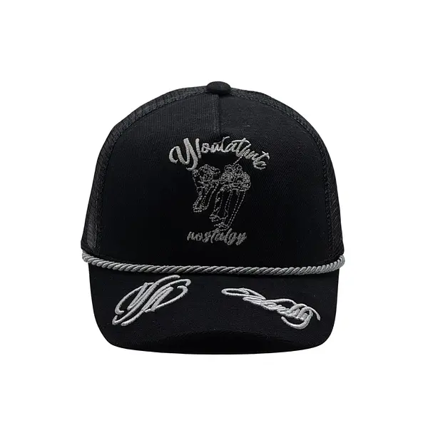 Y/Out Athntc Cursiva Negra