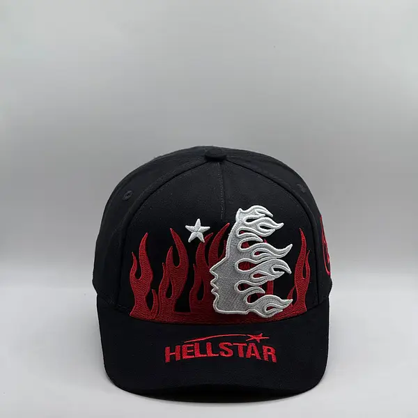 Hellstar Negra Llamas Rojas