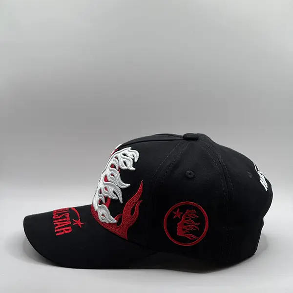 Hellstar Negra Llamas Rojas