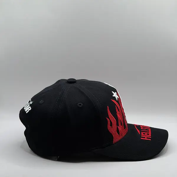 Hellstar Negra Llamas Rojas