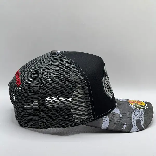 Bass Pro Shops Negra Vicera Camuflada Gris