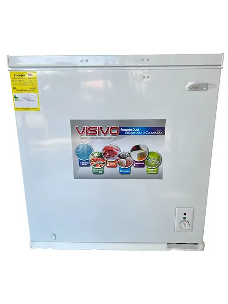 Congelador Visivo Vcf-Mf200l Blanco 6906