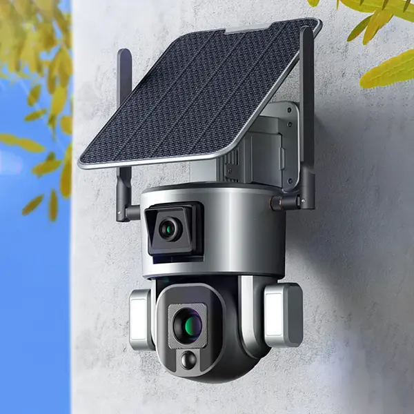 Dual Solar Cámara Ptz 4g - Wifi Incluye Panel Solar