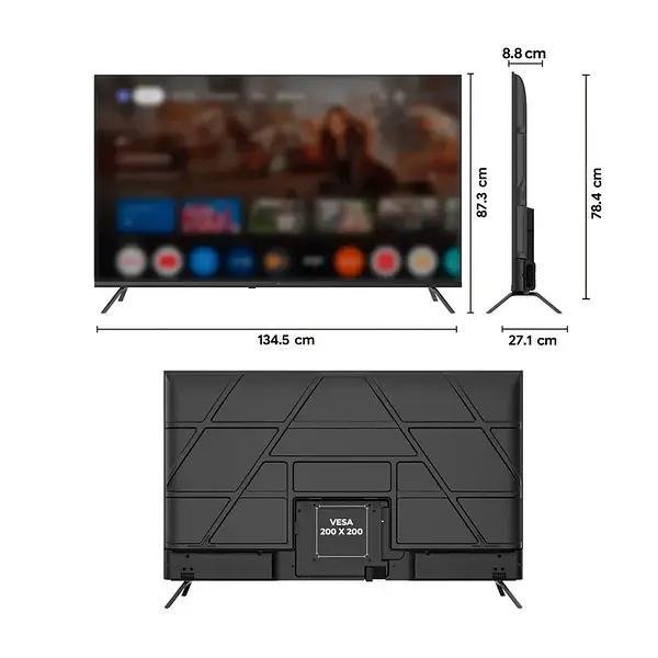 Tv Kalley 60 Pulgadas 60g300 4k Uhd Led Smart Tv Google 0048