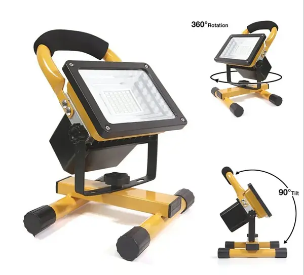 Lampara Luz Led Portátil Recargable Luz Federal Emergencia