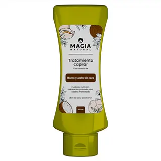Tratamiento Capilar Con Huevo Y Aceite De Coco Magia Natural