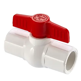 Valvula Bola Pvc 1/2pl Liso Grival