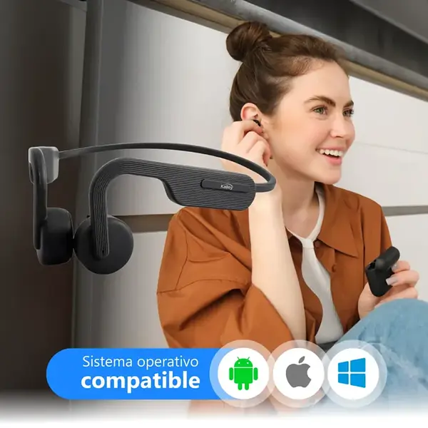 Audifono Kalley Bluetooth Conducción Osea Abc