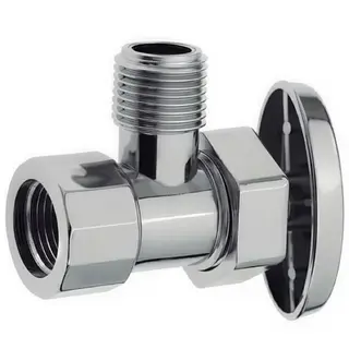 Valvula De Regulacion Cromada Sencilla 1/2pul Dic