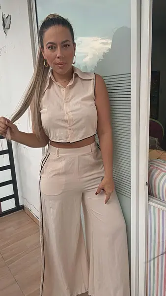 Set Chic Y Fresco En Tono Nude