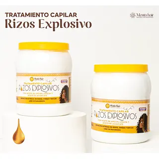 Bombonera Rizos Explosivos Menta Hair
