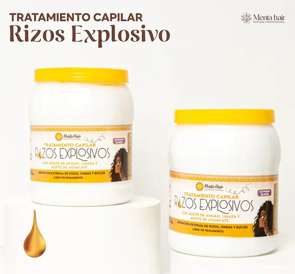 Bombonera Rizos Explosivos Menta Hair