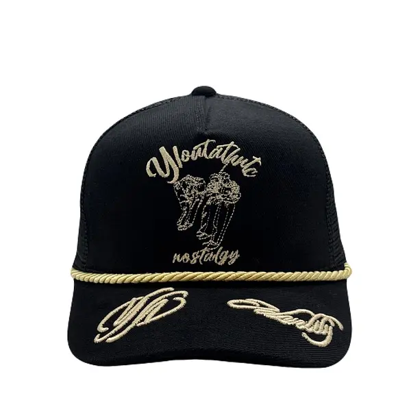 Yout Athntc Negra Letras Cursivas