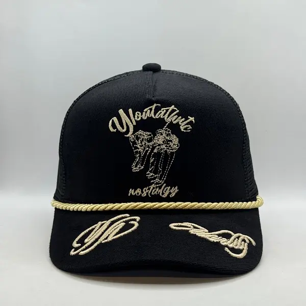 Yout Athntc Negra Letras Cursivas