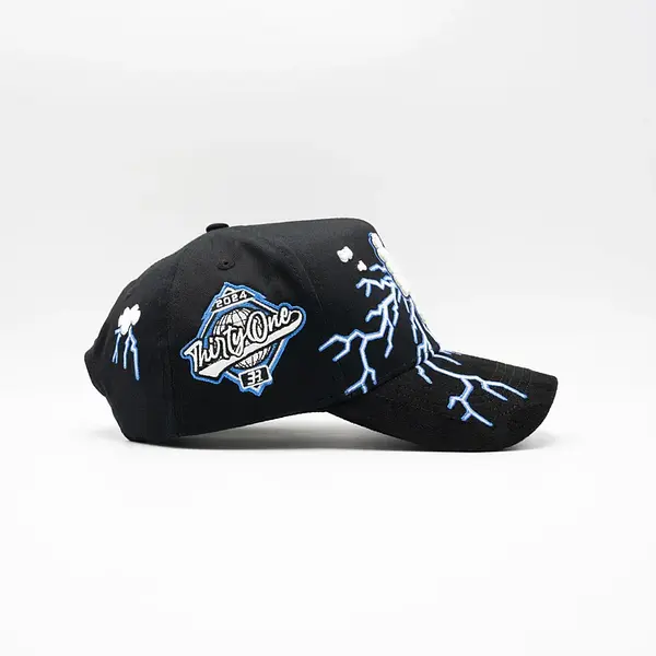 31 Hats La Cloud Thunder Storm Blue