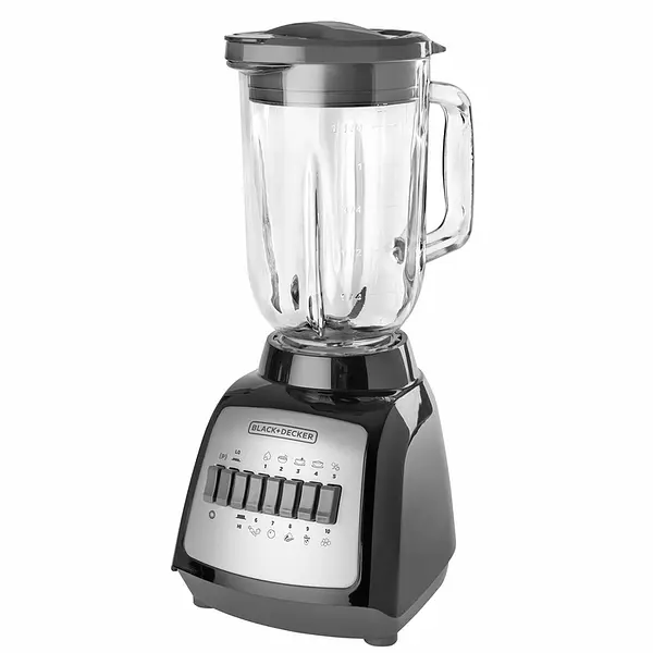 Licuadora Black+Decker Durapro Vaso Vidrio Negra 0029