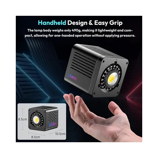 Luz Led Portátil Para Video Ulanzi Lt028 De 40 W