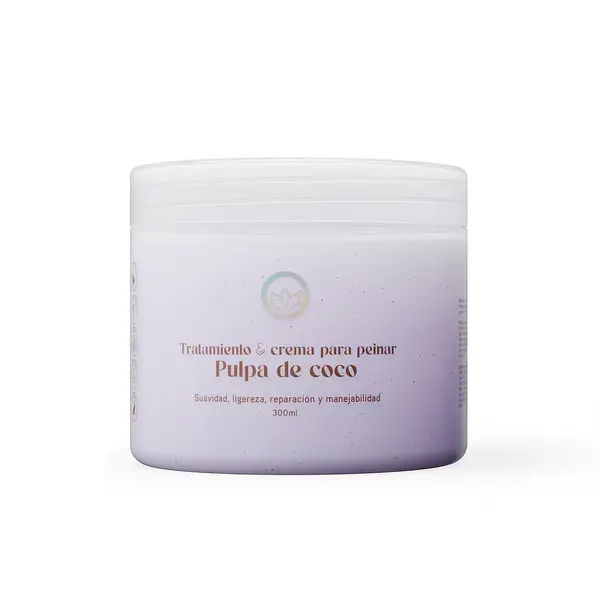 Tratamiento Y Crema De Peinar Pulpa De Coco Ole Capilar