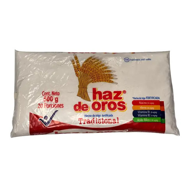 Harina De Trigo Haz De Oros 500gr