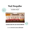 Pack Rosquillas Integrales Arroz Semillas Chía Linaza