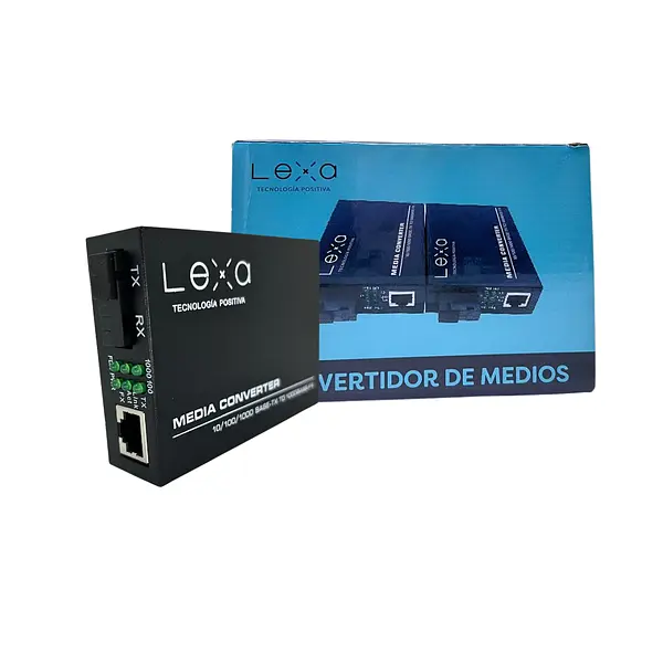 Convertidor De Medios De Fibra Óptica-Mode 10/100/1000m