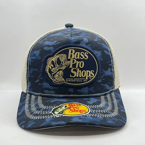 Bass Camuflado Azul Del Mar