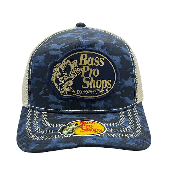 Bass Camuflado Azul Del Mar