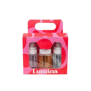 Kit Mini Lumina X3 | Mini Body Shimmer 60 Ml