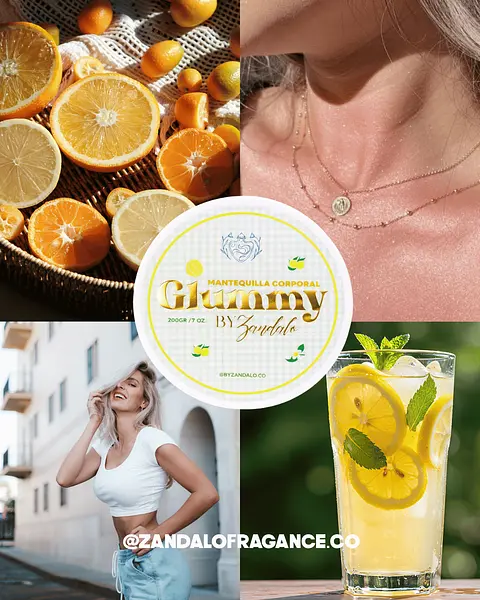 Glummy Pop Limón | Mantequilla Corporal Hidratante