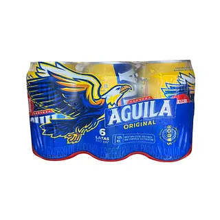 Six Pack De Cerveza Aguila