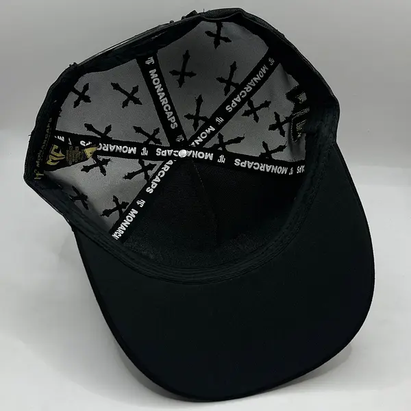 Bélica Rosario Cruz Dorada En Negro