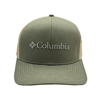 Gorra Columbia Verde Malla Beige