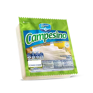 Queso Campesino Alpina 250 G