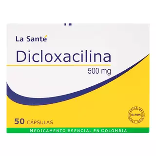 Dicloxacilina 500 Mg