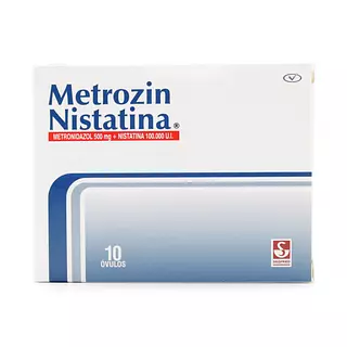 Metrozin Nistatina 500 Mg