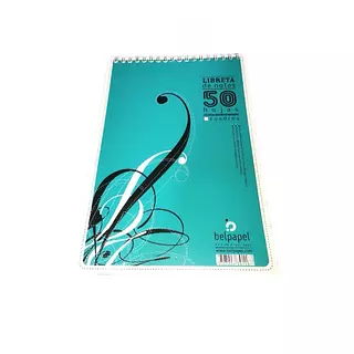 Block Cuad.Ray.Arg.1/2 Oficio 50h.Belpapel