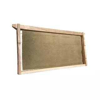 Cuadro Langstroth Con Lámina De Cera