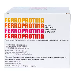 Ferroprotina 40 Mg